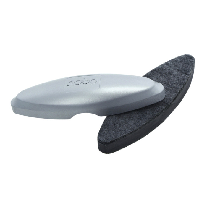 Glasbordwisser Nobo zilver