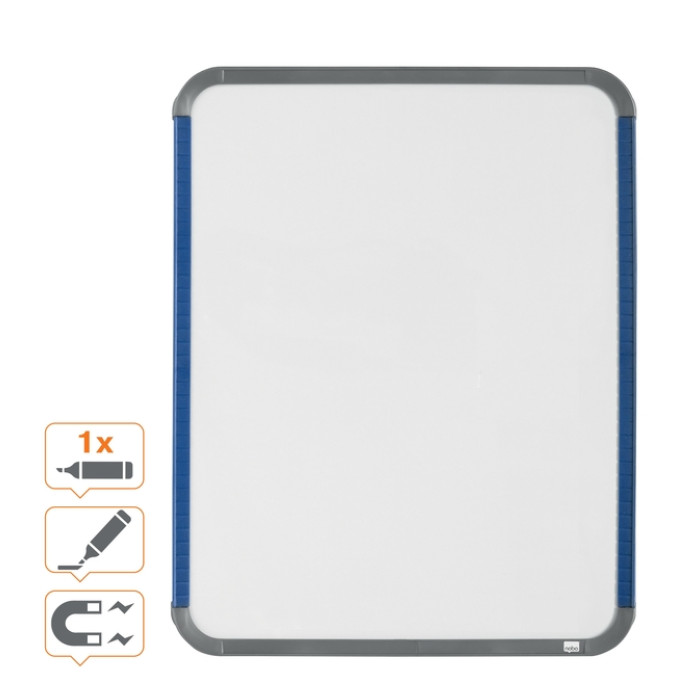 Whiteboard Nobo Slim Line 28x36cm wit