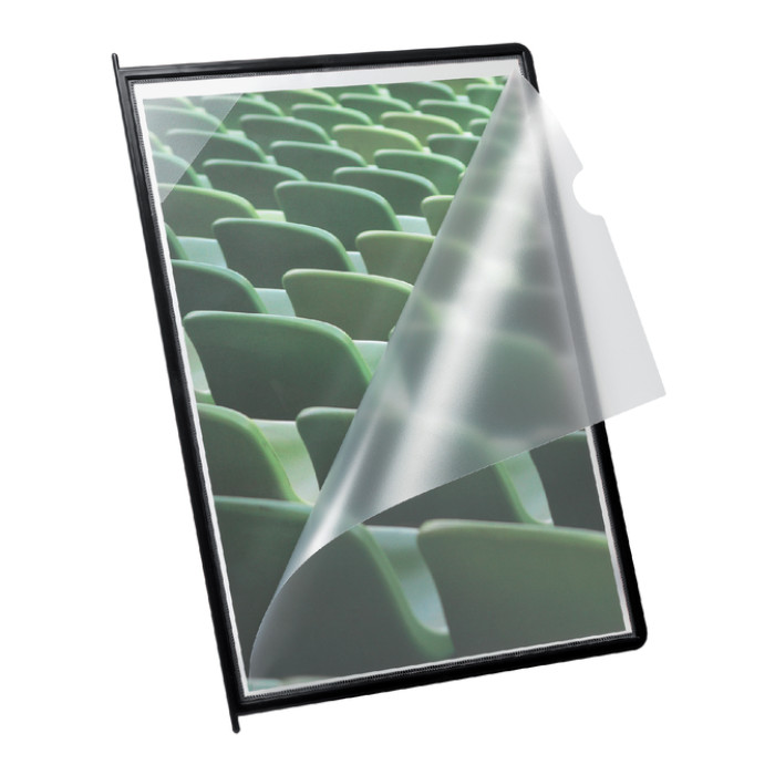 Infotas Djois Flex-O-Frame met pen A4 zwart