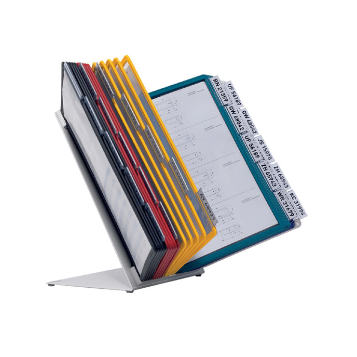 Bureaustandaard Durable Vario A4 met 30-tassen assorti
