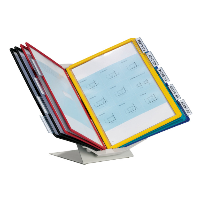 Bureaustandaard Durable 5579 Vario Pro met 10-tassen grijs