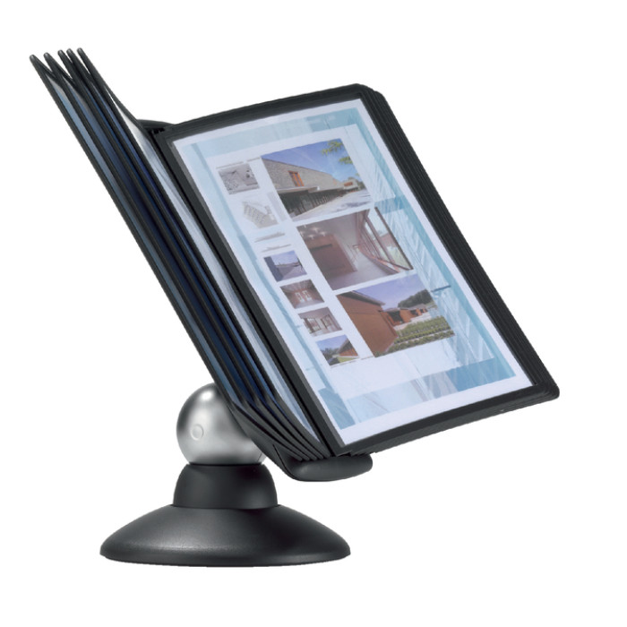 Bureaustandaard Durable 5587 Sherpa Motion 10-tassen zwart