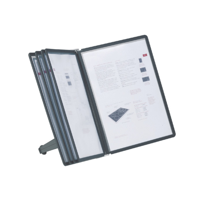 Bureaustandaard Durable 5540 Sherpa Soho met 5-tassen zwart