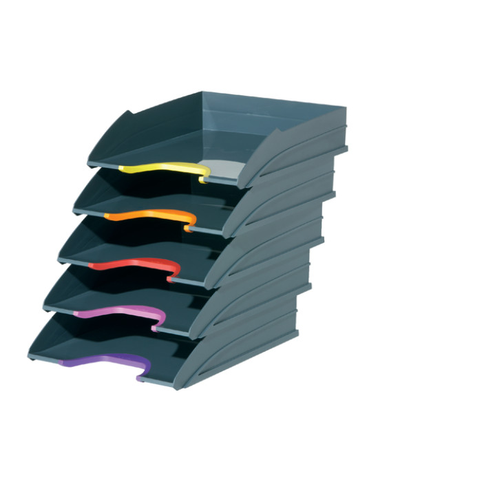 Brievenbak Durable Varicolor 5 stuks