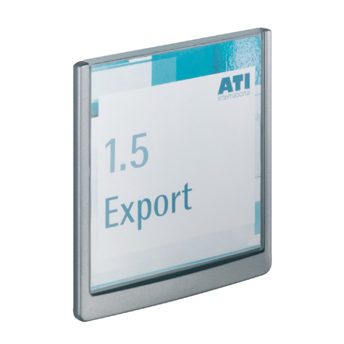 Deurbordje Durable Click sign 149x148,5mm grafiet