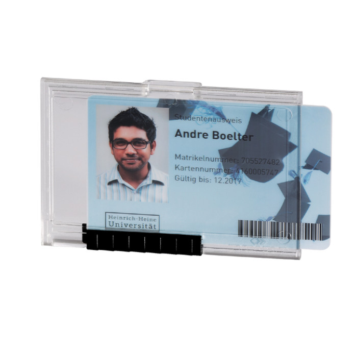 Badge Durable 8922 Pushbox mono 10 stuks