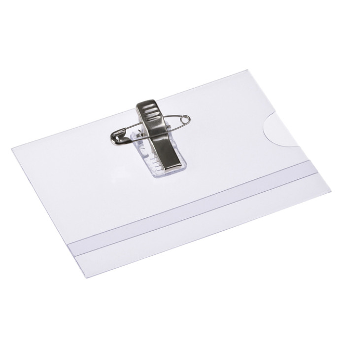 Badge Europel met clip en speld 90x60mm
