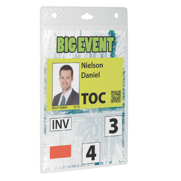 Badge Durable voor evenementen A6 zonder koord 20 stuks