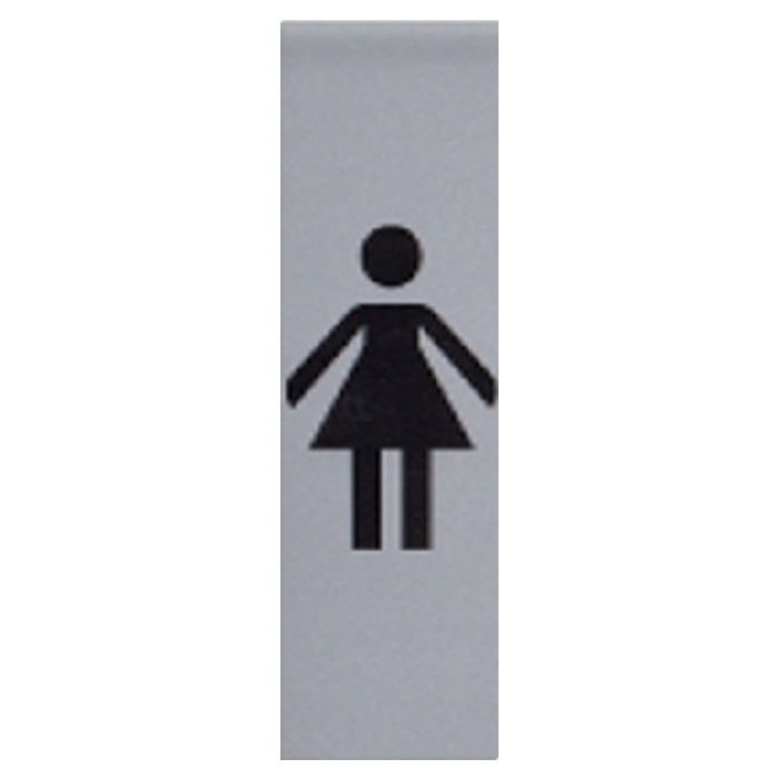 Infobord pictogram dame 165x44mm