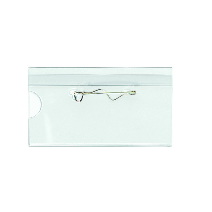 Badge Quantore met speld 40x75mm