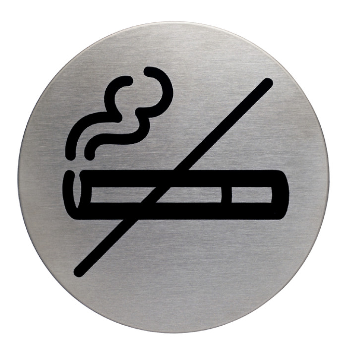 Infobord pictogram Durable 4911 niet roken rond 83mm