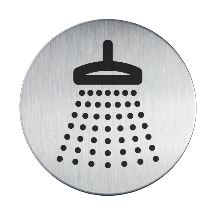 Infobord pictogram Durable 4938 douche 83mm