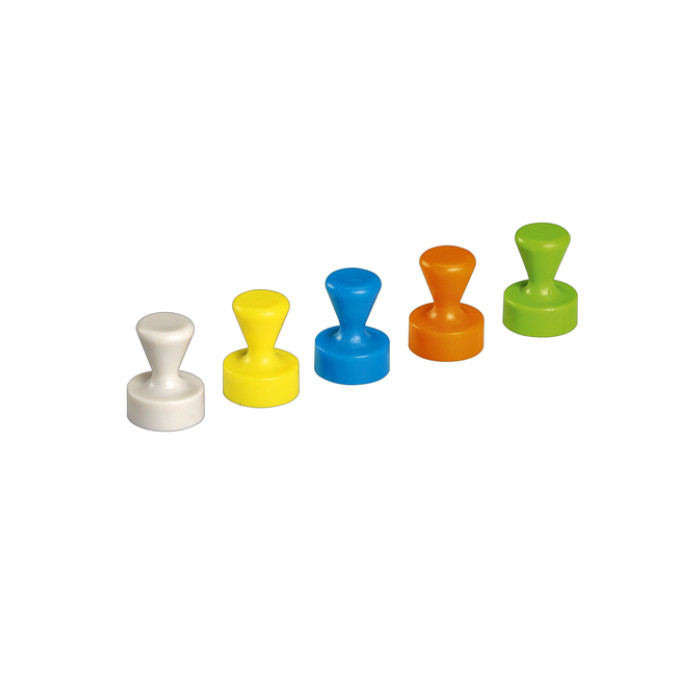 Magneet MAUL Neodymium kegel 12mm 1.5kg assorti 10 stuks