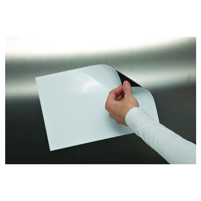 Magneetvel MAUL 200x300mm wit beschrijf- wisbaar en te knippen