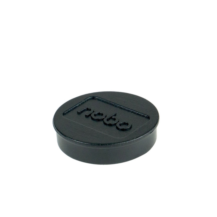 Magneet Nobo 30mm zwart 4 stuks