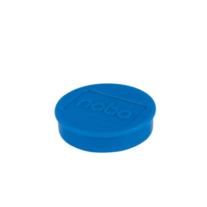 Magneet Nobo 30mm blauw 4 stuks