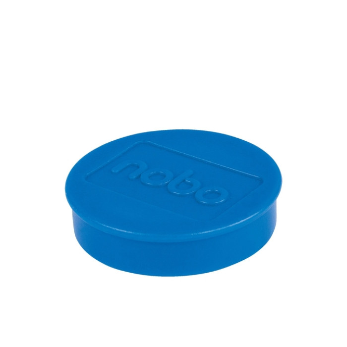 Magneet Nobo 38mm blauw 4 stuks