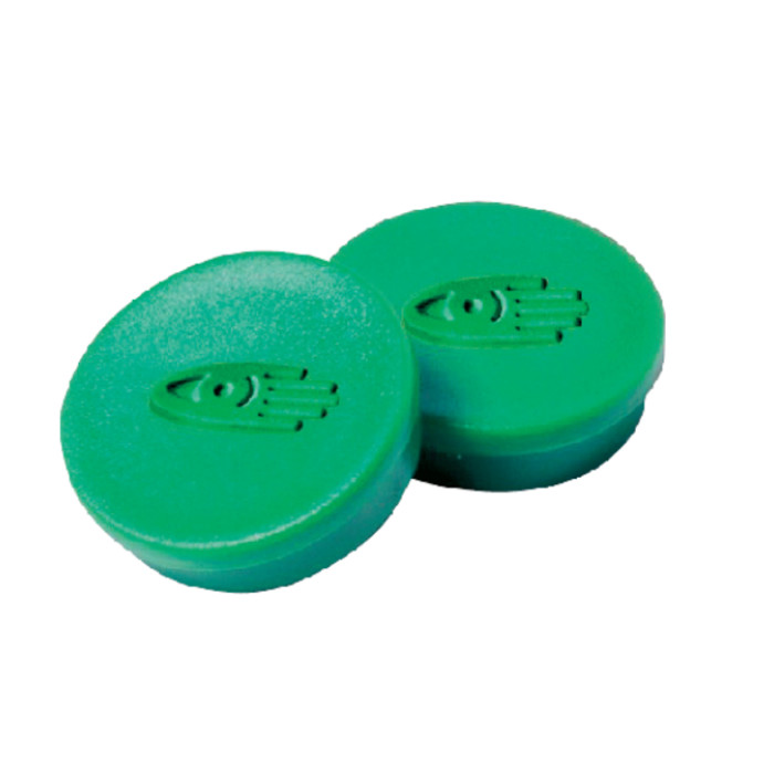 Magneet Legamaster 30mm 850gr groen 10 stuks