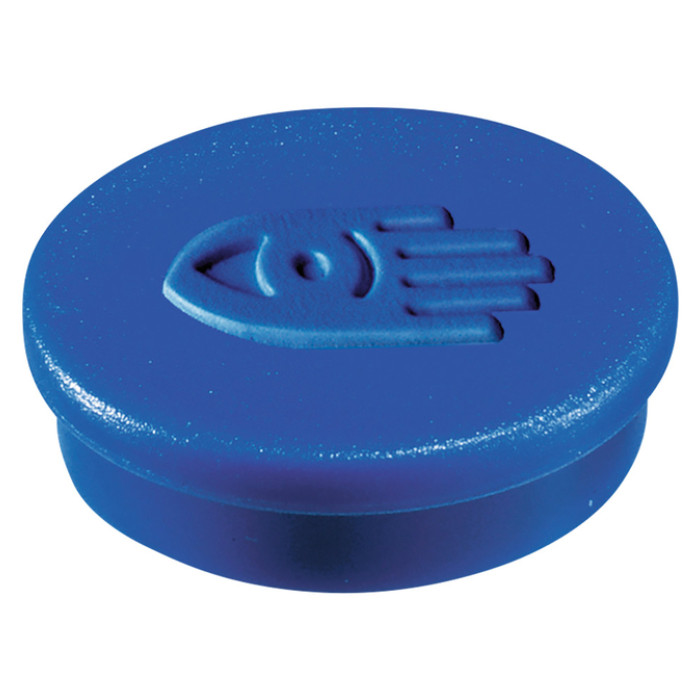 Magneet Legamaster 30mm 850gr blauw 4 stuks