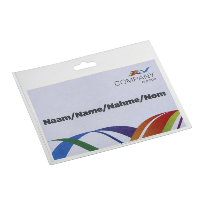 Badge - pashouder Europel gesloten 90x60mm
