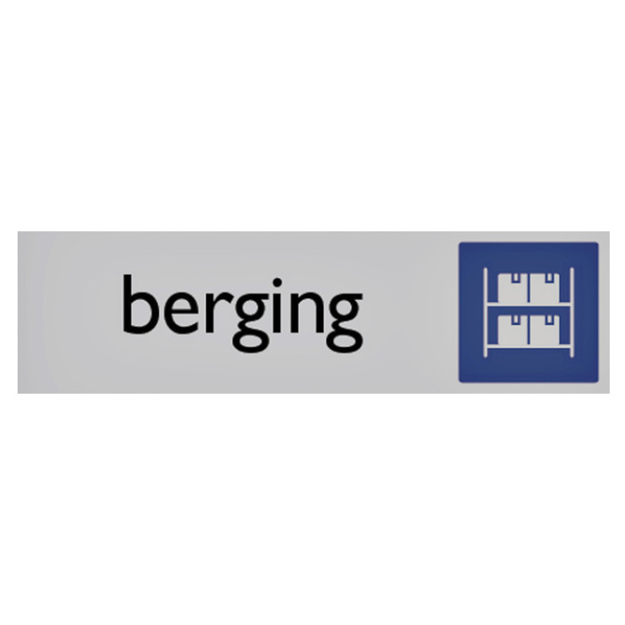 Infobord pictogram berging 165x44mm