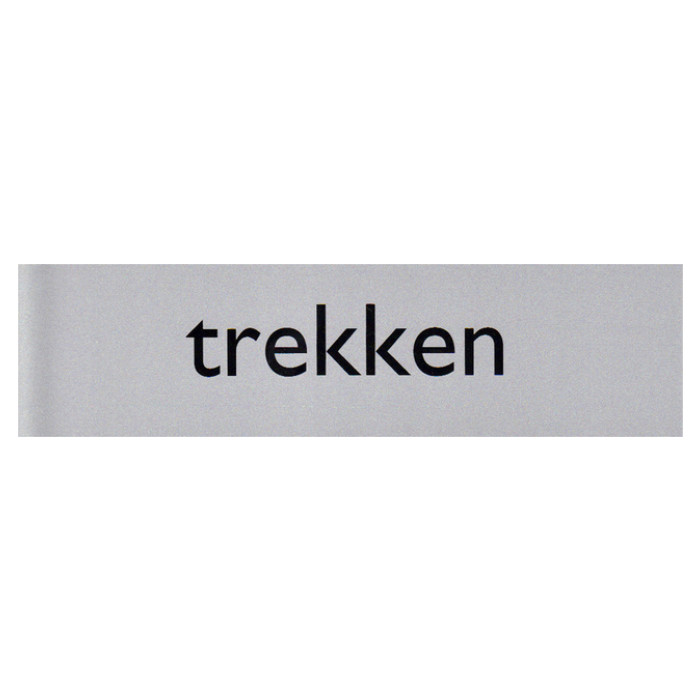 Infobord pictogram trekken 165x44mm