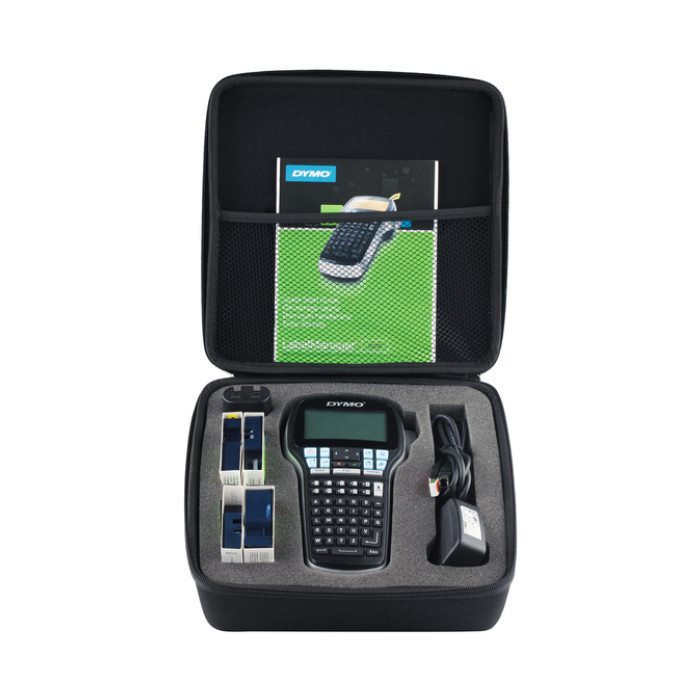 Labelprinter Dymo LabelManager 420P draagbaar abc 19mm zwart in koffer