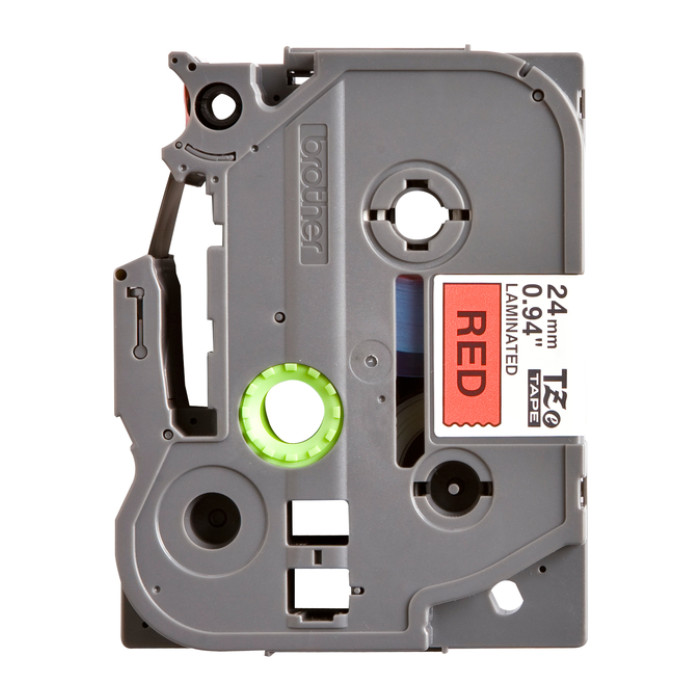 Labeltape Brother P-touch TZe-451 standaard 24mm zwart op rood