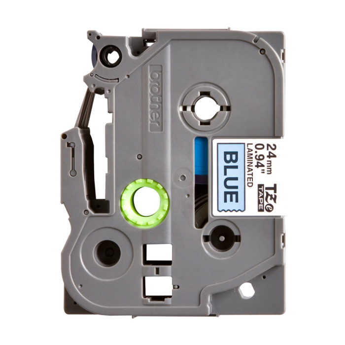 Labeltape Brother P-touch TZe-551 standaard 24mm zwart op blauw