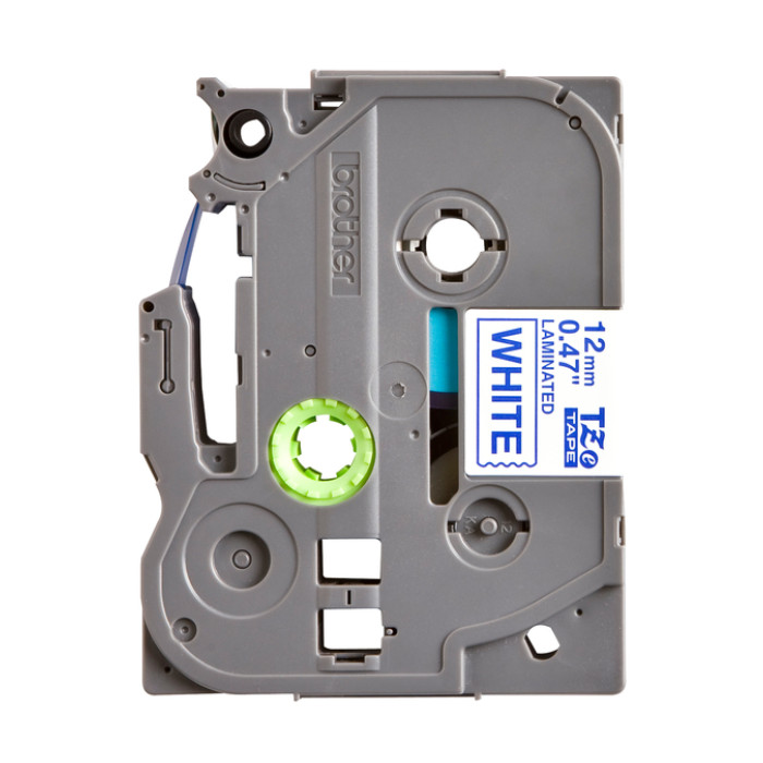Labeltape Brother P-touch TZe-233 standaard 12mm blauw op wit