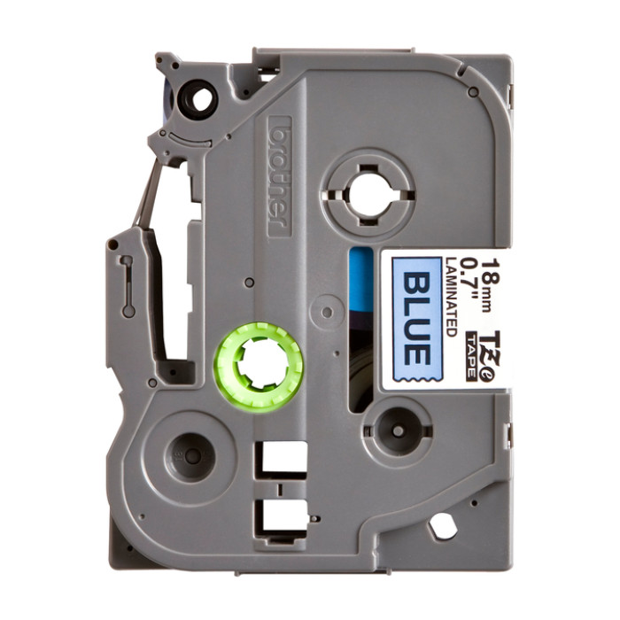 Labeltape Brother P-touch TZe-541 standaard 18mm zwart op blauw