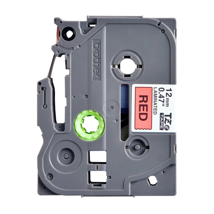 Labeltape Brother P-touch TZe-431 standaard 12mm zwart op rood