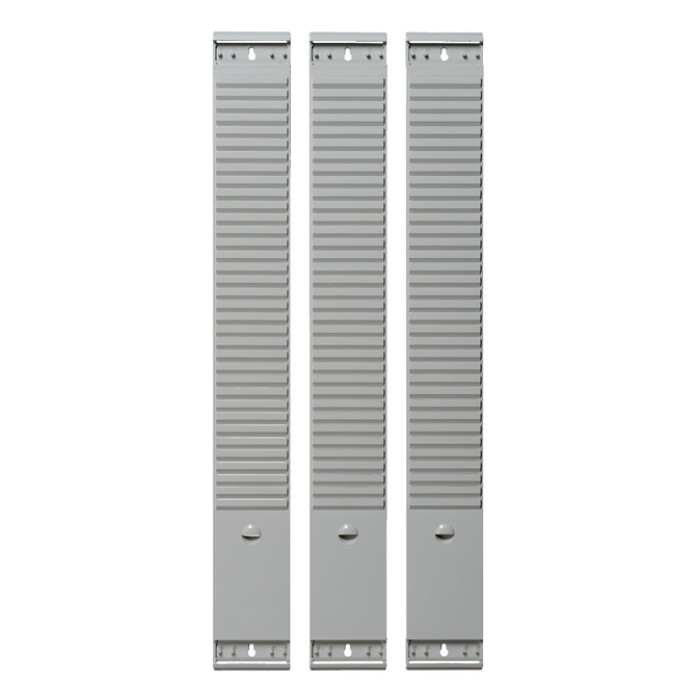 Planbordelement Djois formaat 3 77mm 50 sleuven grijs
