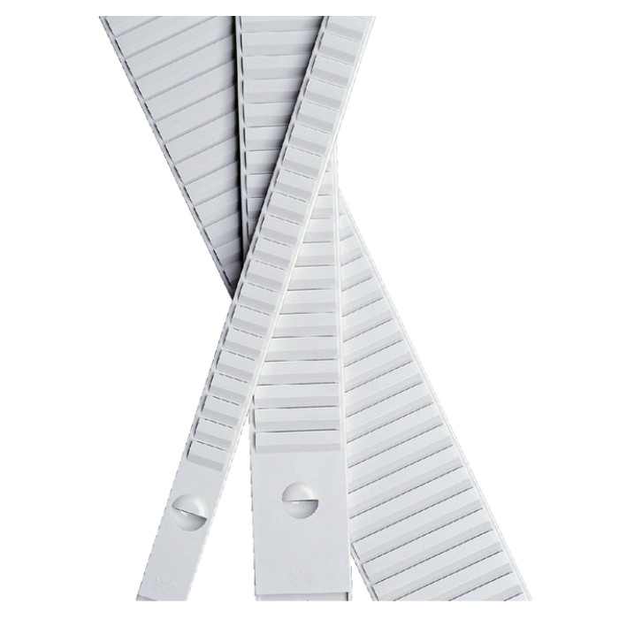Planbordelement Djois formaat 2 48mm 50 sleuven grijs