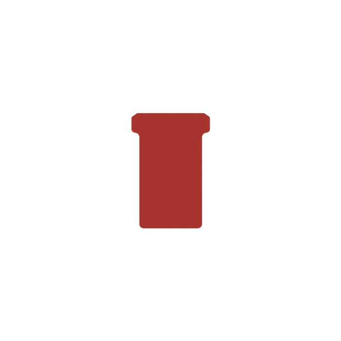 T-kaart Djois formaat 2 48mm rood 100 stuks