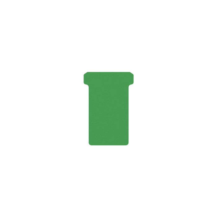 T-kaart Djois formaat 2 48mm groen 100 stuks