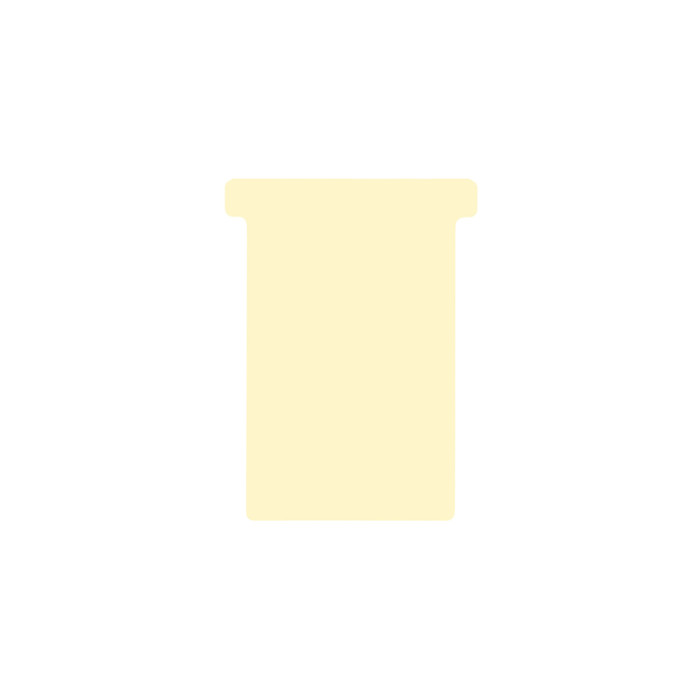 T-kaart Djois formaat 3 77mm beige 100 stuks
