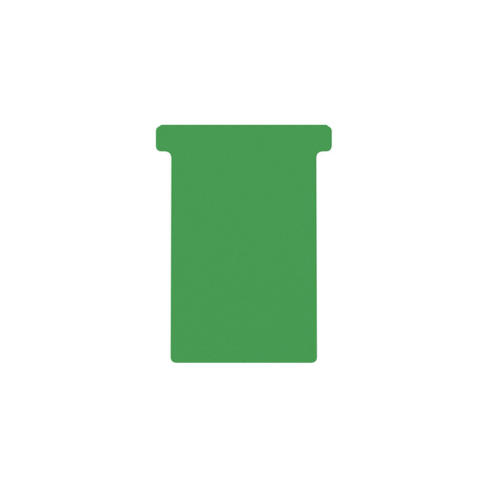 T-kaart Djois formaat 3 77mm groen 100 stuks