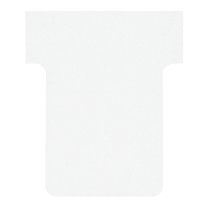 T-kaart Nobo nr 1.5 36mm wit 100 stuks