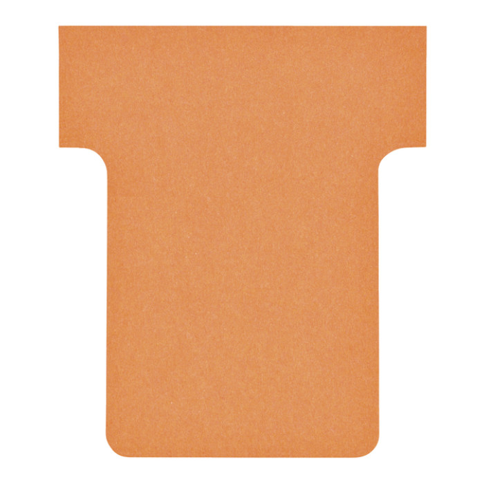 T-kaart Nobo nr 1.5 36mm oranje 100 stuks