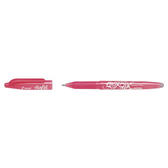 Rollerpen PILOT friXion medium koraal roze