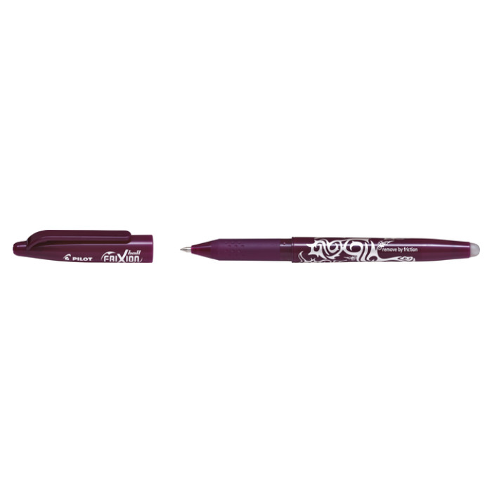 Rollerpen PILOT friXion medium wijnrood