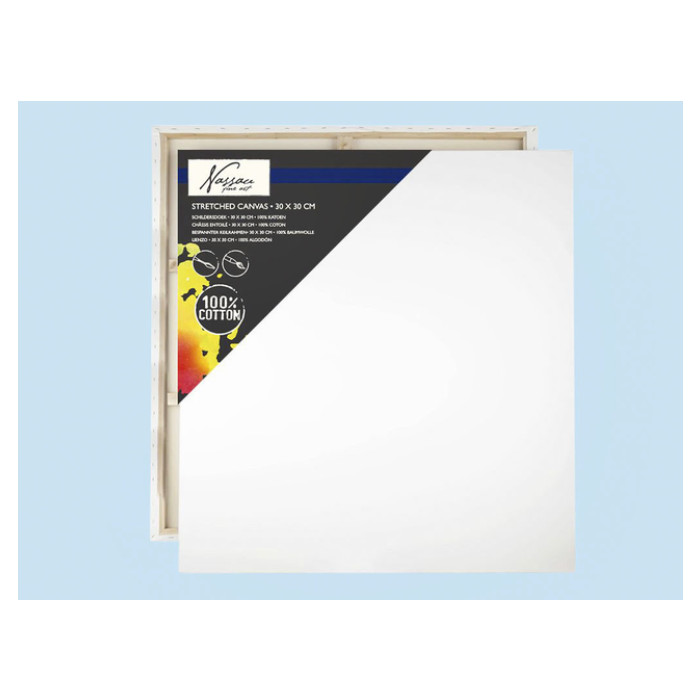 Canvas Nassau fine art 30x30cm 100% katoen