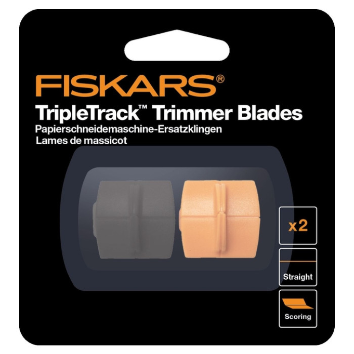 Reservemes Fiskars TripleTrack set à 2 stuks assorti