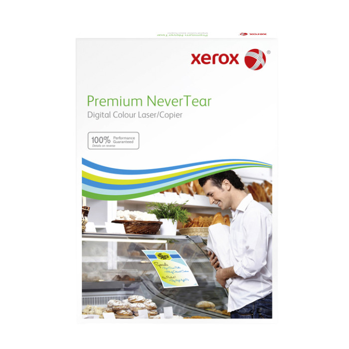 Nevertear Xerox Premium A4 polyester 120micron wit 100 vel