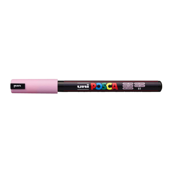 Paintmarker Uni POSCA PC1MR extra fijn lichtroze