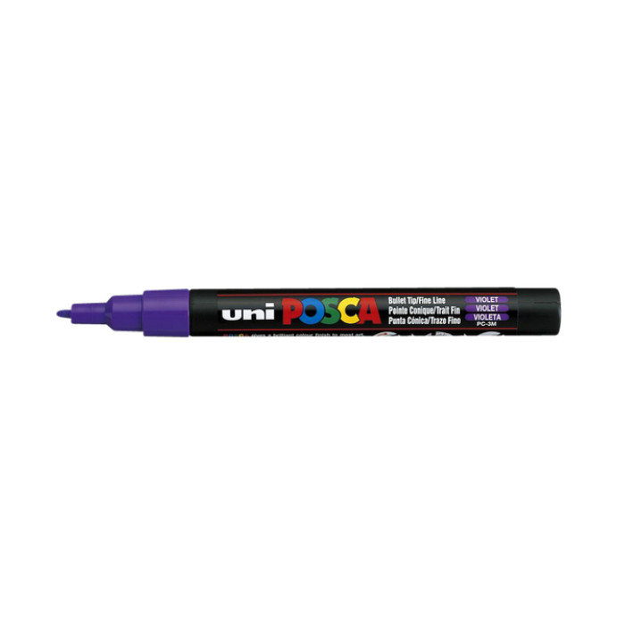 Paintmarker Uni POSCA PC3M fijn paars