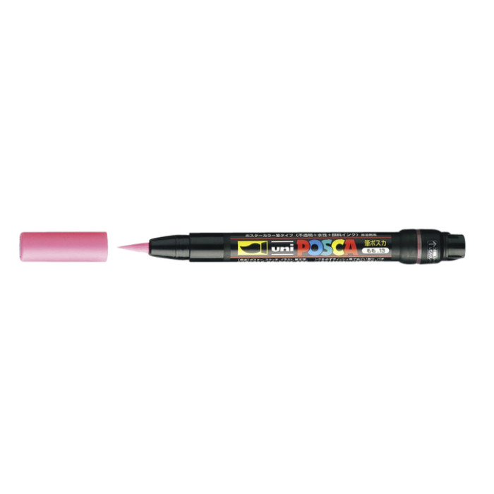 Paintmarker Uni POSCA PCF350 Brush 1-10mm rood