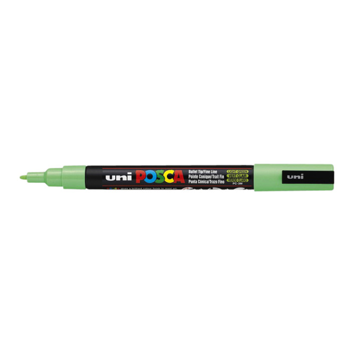 Paintmarker Uni POSCA PC3M fijn lichtgroen
