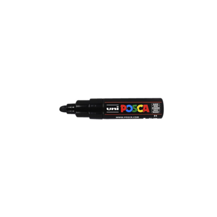 Paintmarker Uni POSCA PC7M breed zwart
